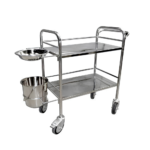 DRESSING TROLLEY (TWO SHELVES)
