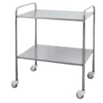 INSTRUMENT TROLLEY (TWO SHELVES)