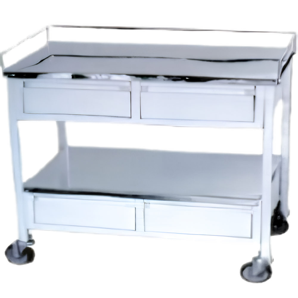 MEDICINE TROLLEY WITH 4 DRAWERS MEDICINE TROLLEY WITH 4 DRAWERS - Image 1