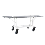 STRETCHER ON TROLLEY (WITH 2 SIDE FLAPS)